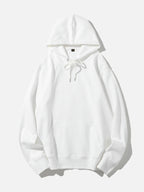 Men's Drawsting Winter Plain Hoodie | Gym