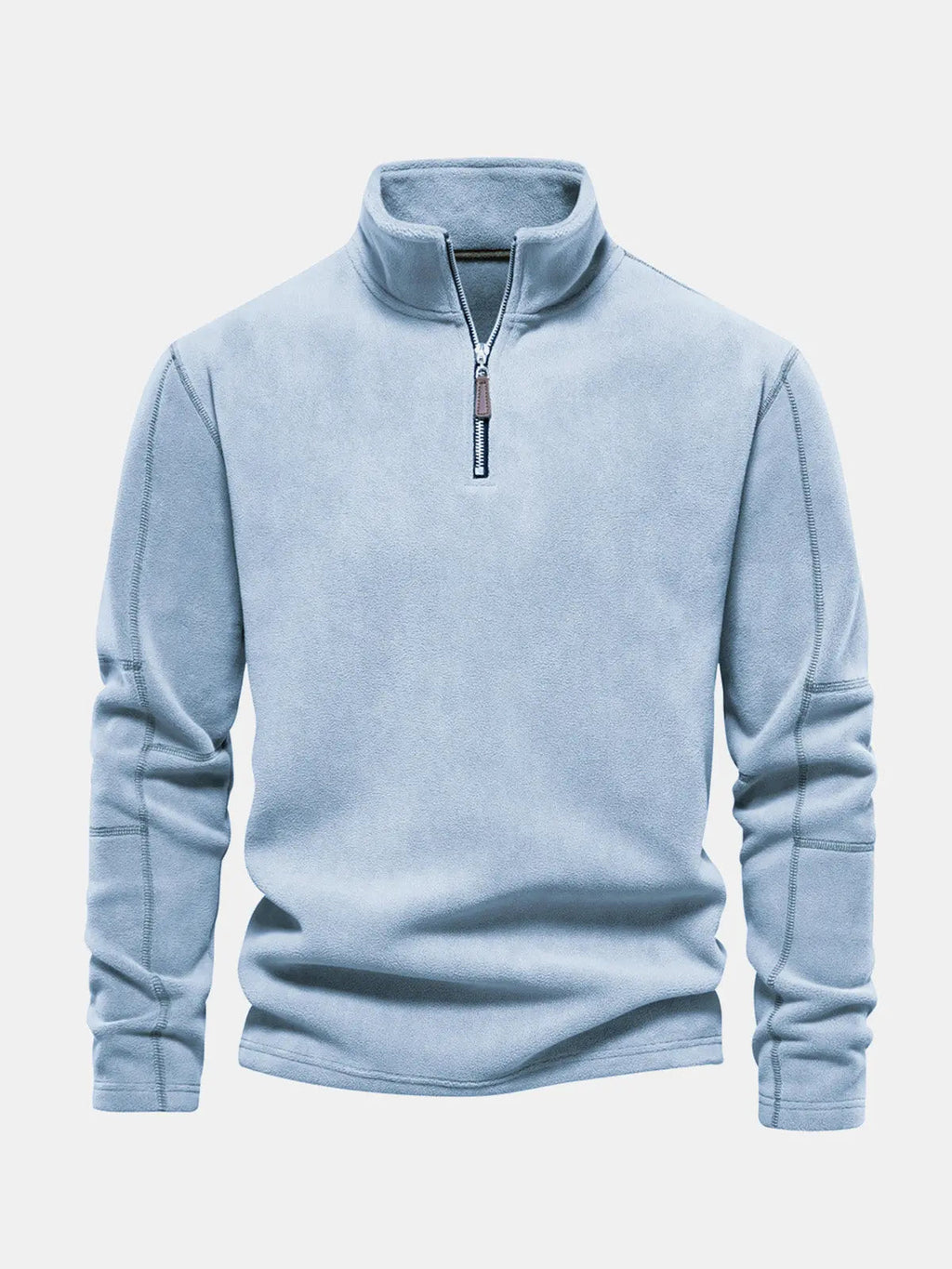 Men's Quarter-Zip Vintage Knit Sweater | Winter
