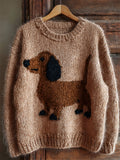 Women's Winter Long Sleeve Knit Sweater | Vintage