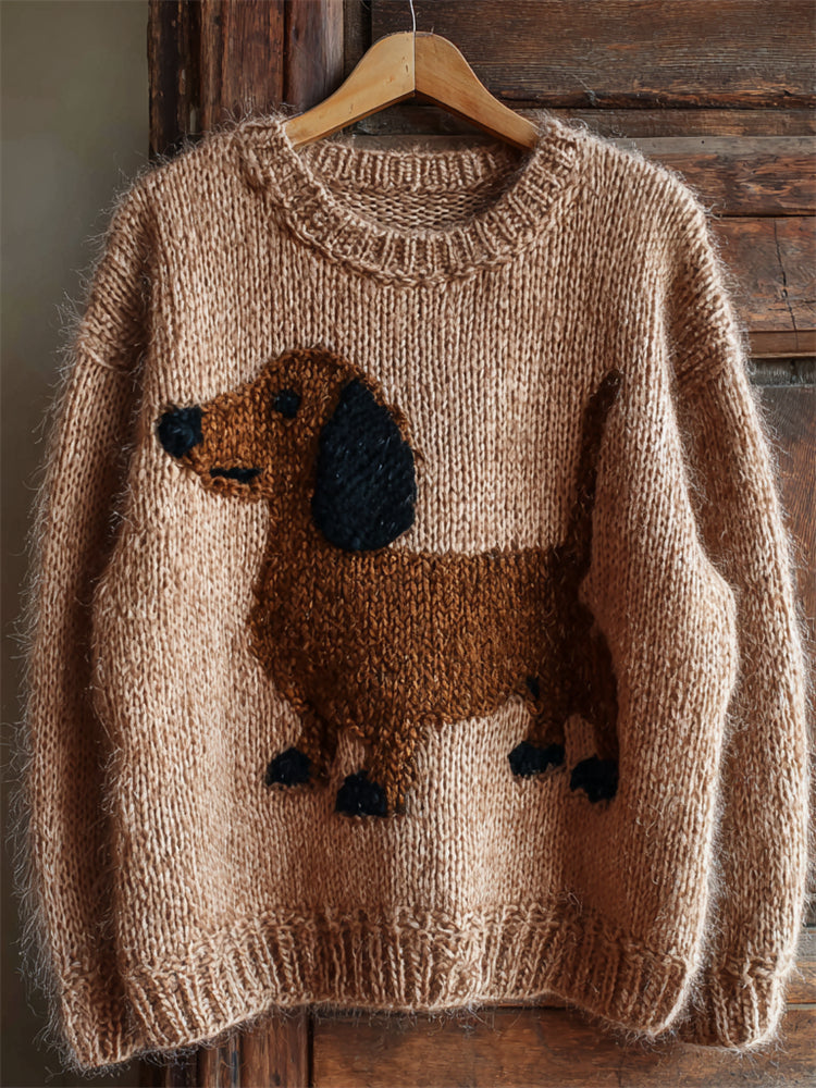 Women's Winter Long Sleeve Knit Sweater | Vintage