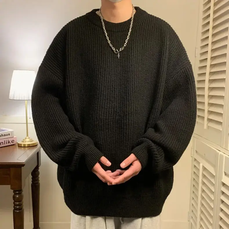 Men's Chunky Knitted Sweater | Winter