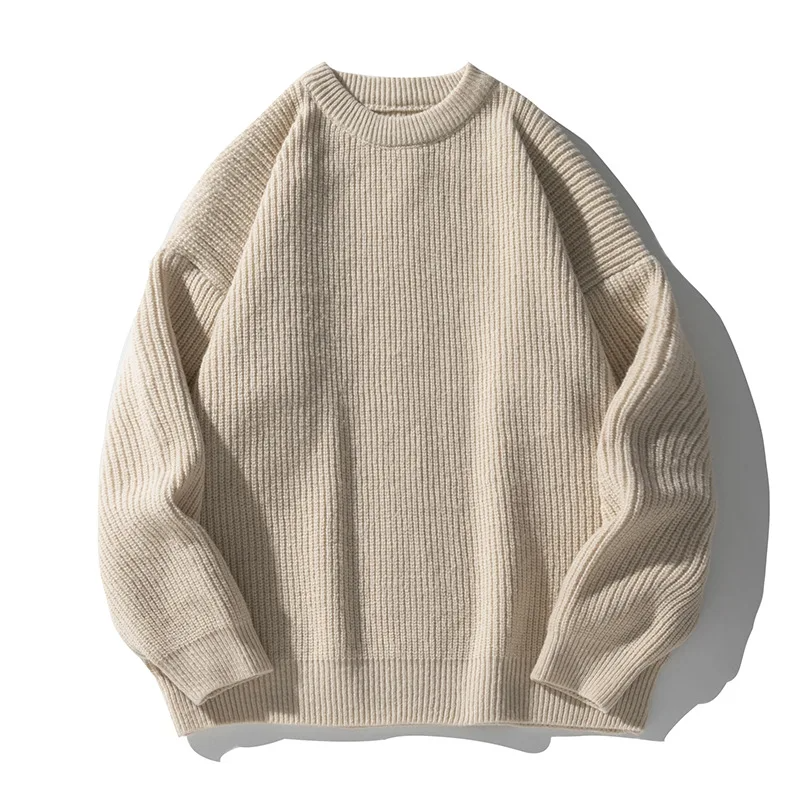 Men's Chunky Knitted Sweater | Winter