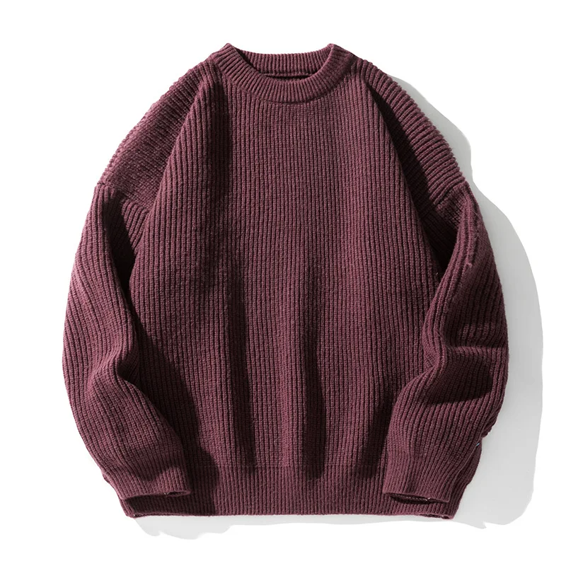 Men's Chunky Knitted Sweater | Winter