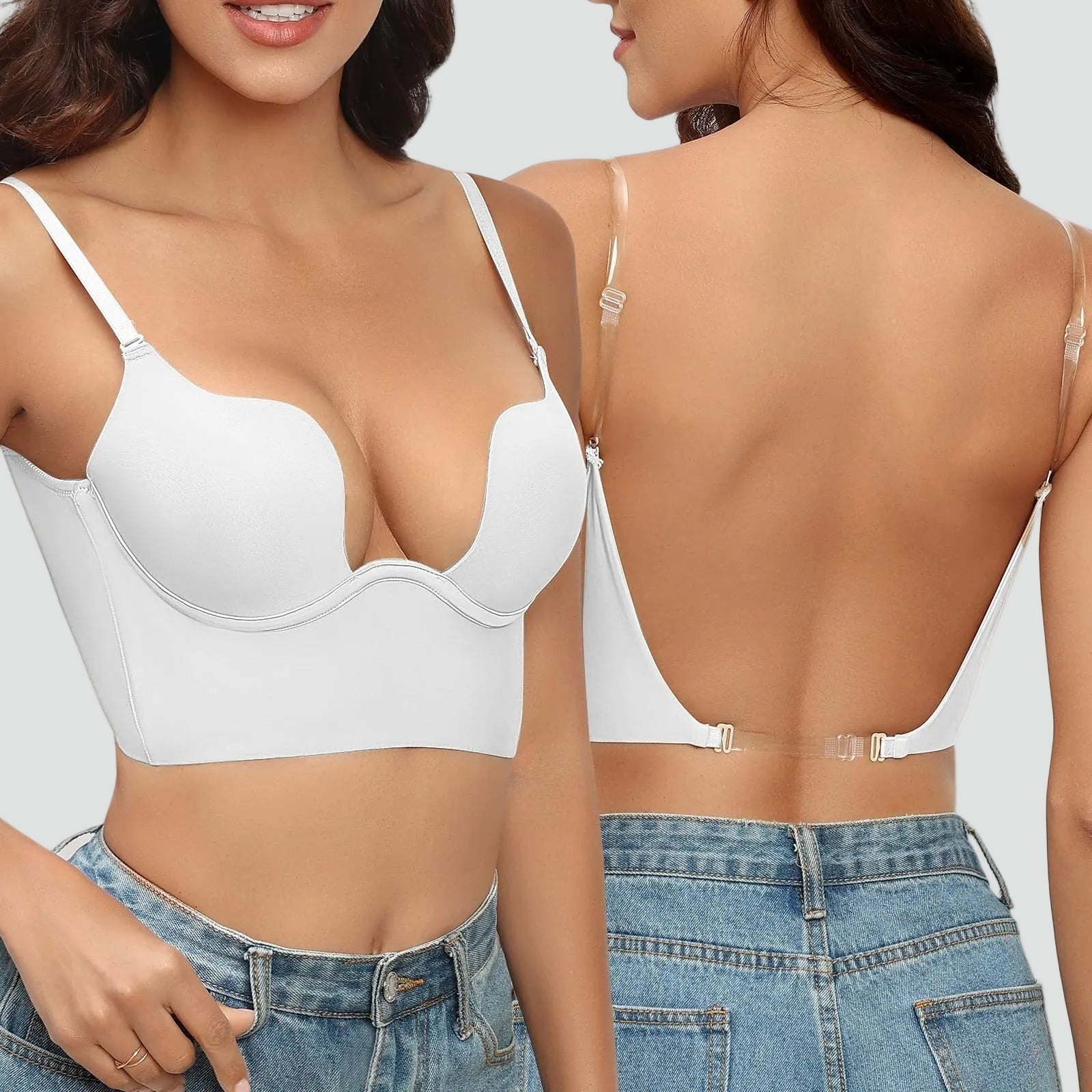 Women's Push Up Bra | Adjustable Strap
