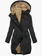 Women's Hooded Winter Puffer Jacket | Long