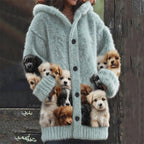 Women's Winter Oversized Cardigan | Hooded