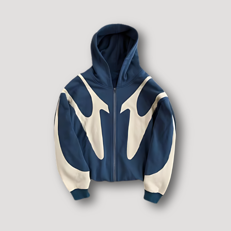 Men's Streetwear Hooded Zip Up Jacket | Winter
