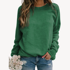 Women's Long Sleeve Crew Neck Sweater | Winter