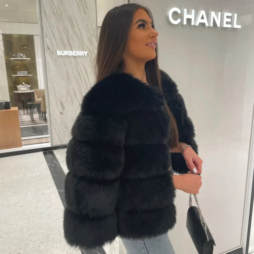 Women's Elegant Cropped Jacket | Stylish