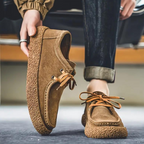 Men’s Lace-Up Casual Shoes | Textured