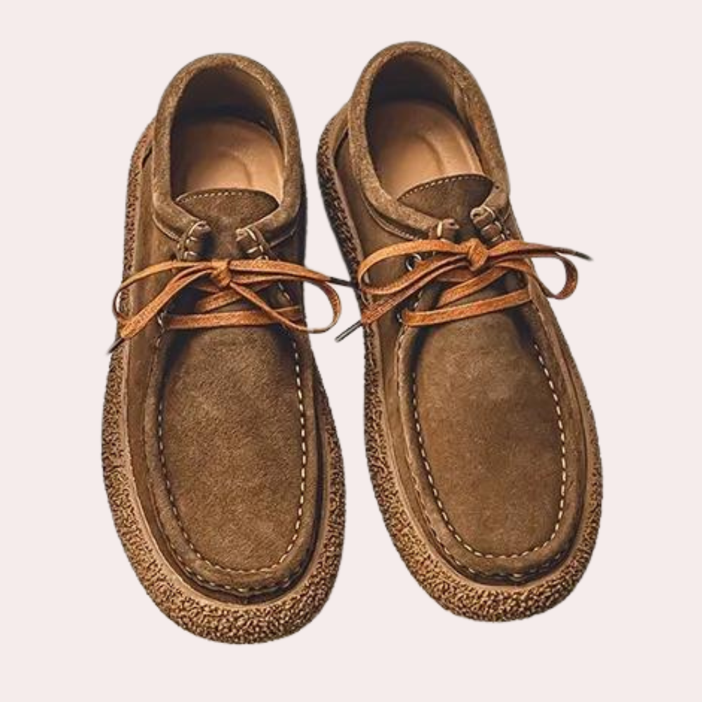 Men’s Lace-Up Casual Shoes | Textured