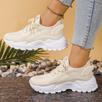 Women's Casual Lace Up Sneakers | Running