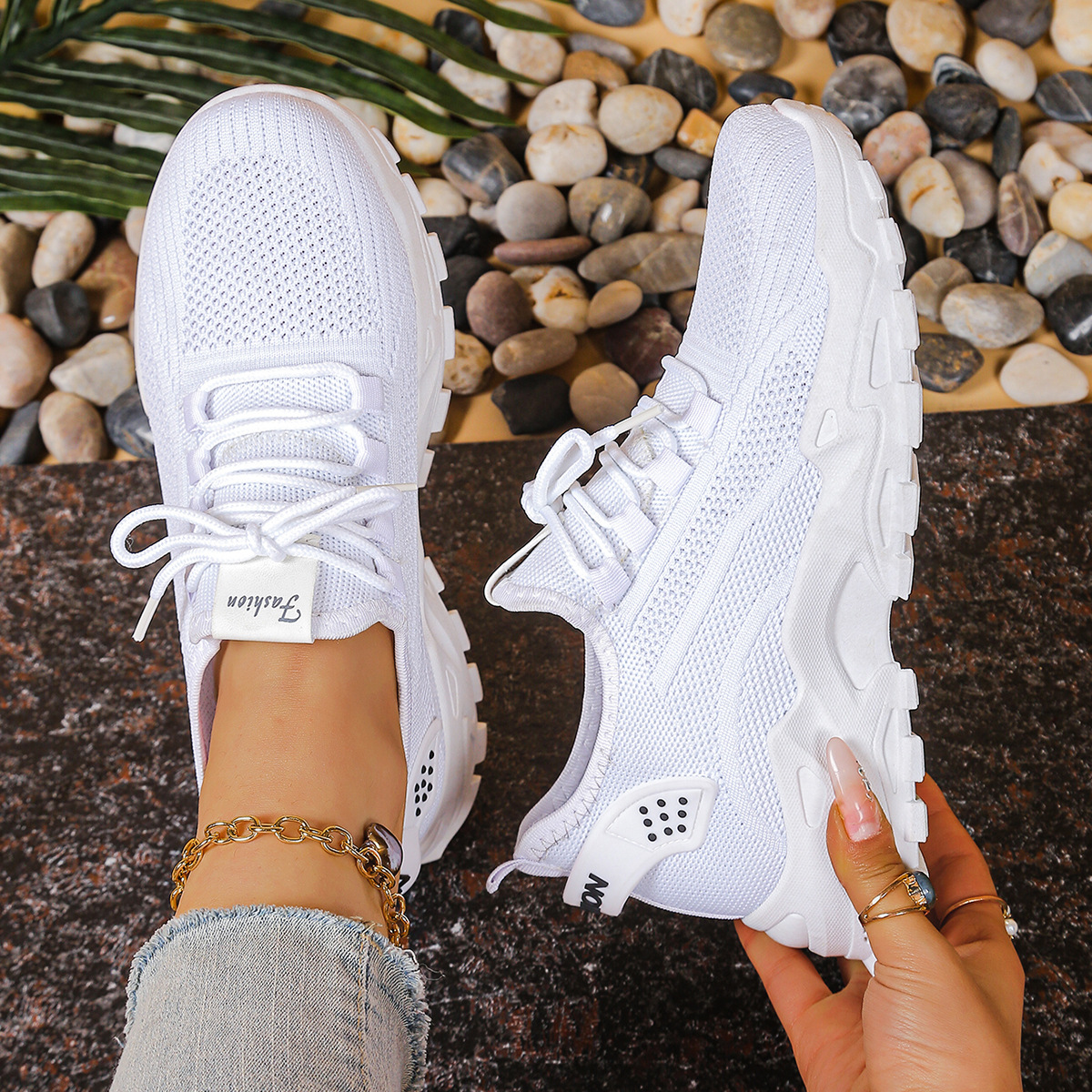 Women's Casual Lace Up Sneakers | Running