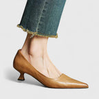 Women's Chique Low Stiletto Heels | Pointed Toe