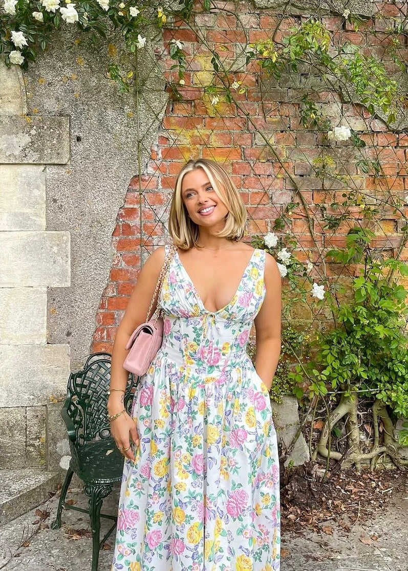 Women's Wedding Guest Drop Waist Dress | Midi