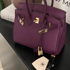 Women's Structured Top-Handle Handbag | Double Handles