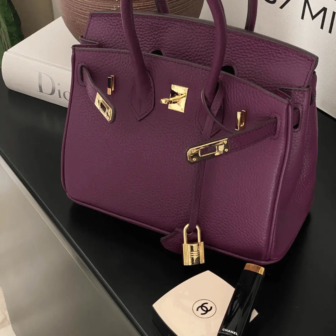 Women's Structured Top-Handle Handbag | Double Handles