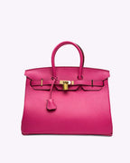 Women's Structured Top-Handle Handbag | Double Handles