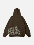 Women's Winter Streetwear Graphic Hoodie | Oversized