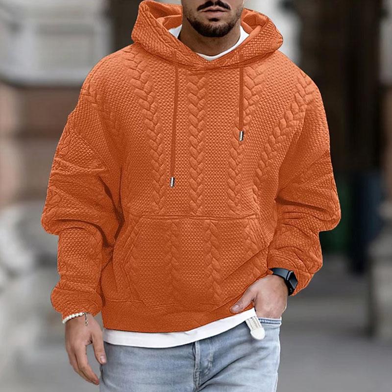 Men's Winter Streetwear Knitted Hoodie | Oversized