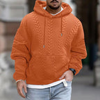 Men's Winter Streetwear Knitted Hoodie | Oversized