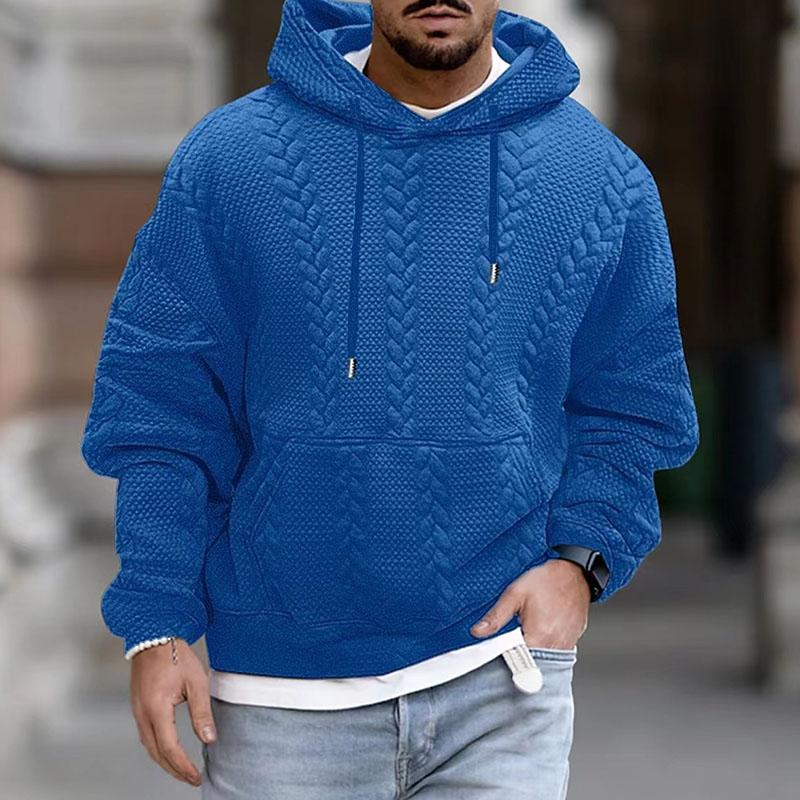 Men's Winter Streetwear Knitted Hoodie | Oversized