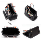 Women's Structured Top-Handle Handbag | Double Handles