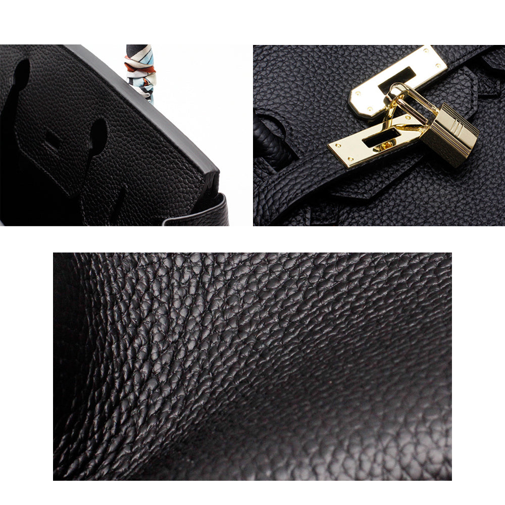 Women's Structured Top-Handle Handbag | Double Handles
