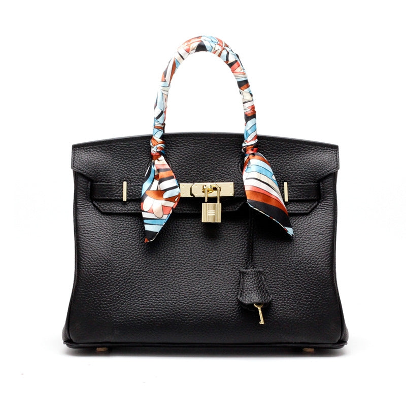 Women's Structured Top-Handle Handbag | Double Handles