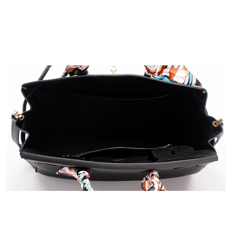 Women's Structured Top-Handle Handbag | Double Handles