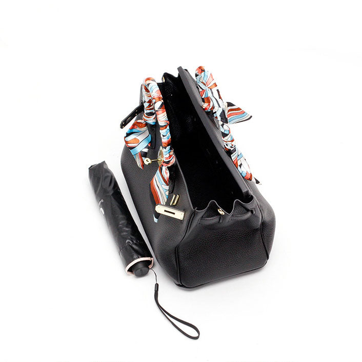 Women's Structured Top-Handle Handbag | Double Handles