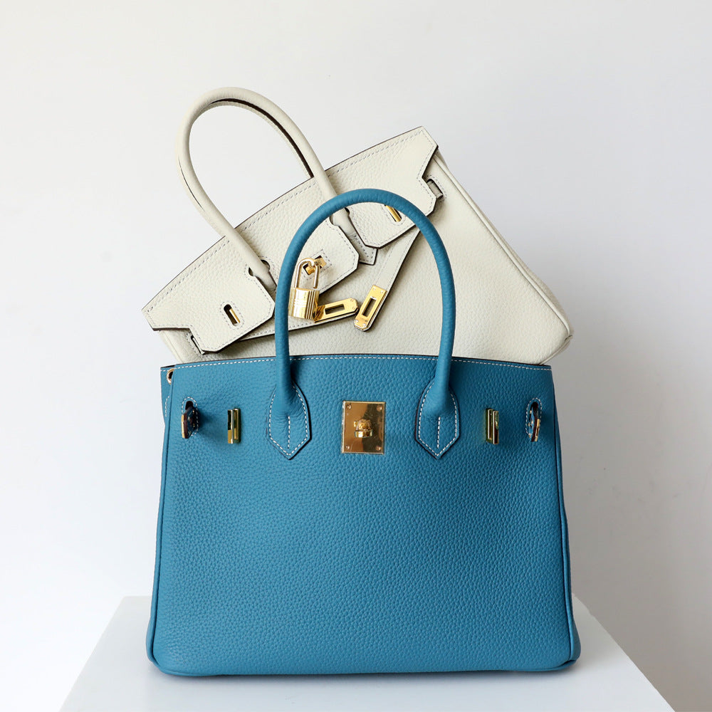Women's Structured Top-Handle Handbag | Double Handles