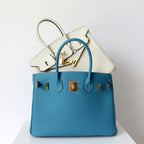 Women's Structured Top-Handle Handbag | Double Handles