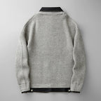 Men’s Knitted Collared Cardigan | Winter
