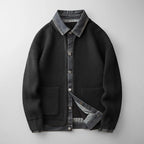 Men’s Knitted Collared Cardigan | Winter