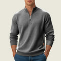 Men’s Textured Quarter-Zip Sweater | Winter