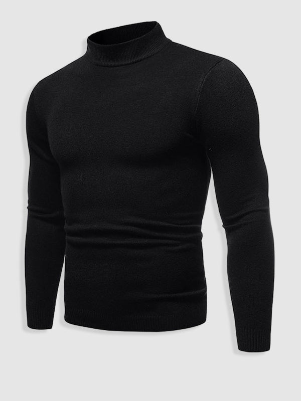 Men’s Slim Fit Turtleneck Sweater | Winter