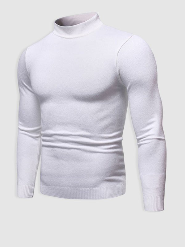 Men’s Slim Fit Turtleneck Sweater | Winter