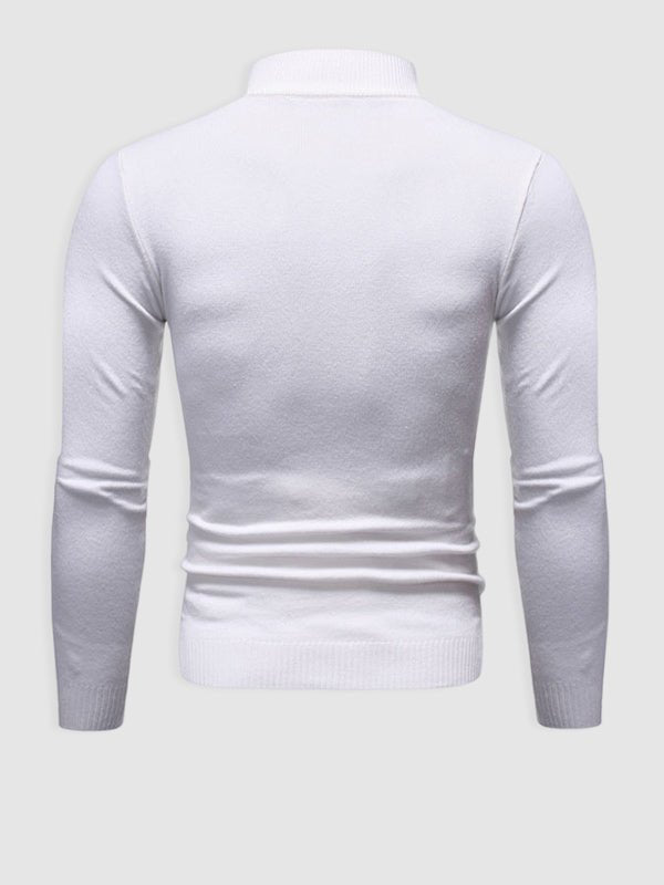 Men’s Slim Fit Turtleneck Sweater | Winter