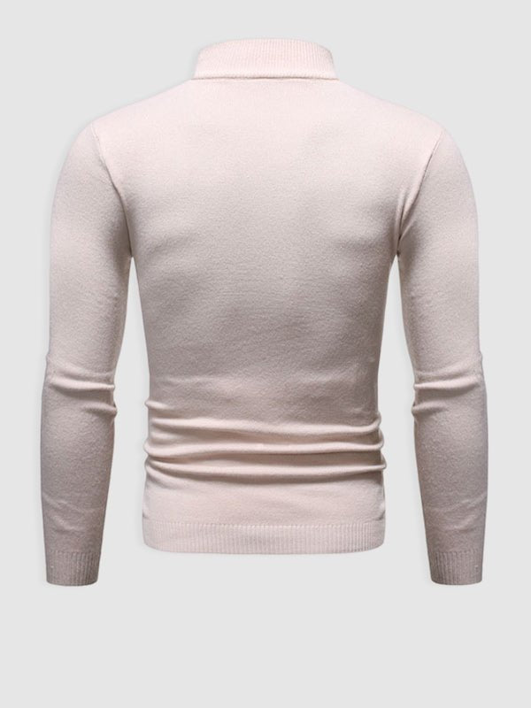 Men’s Slim Fit Turtleneck Sweater | Winter