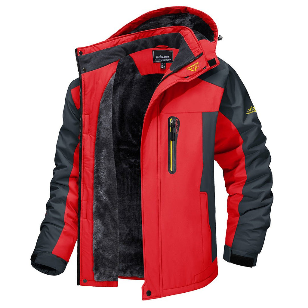 Men's Casual Zip Up Winter Jacket | Hooded