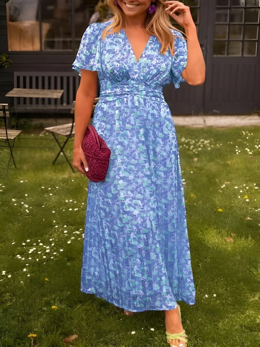 Women’s Summer Elegant Floral Dress | Maxi