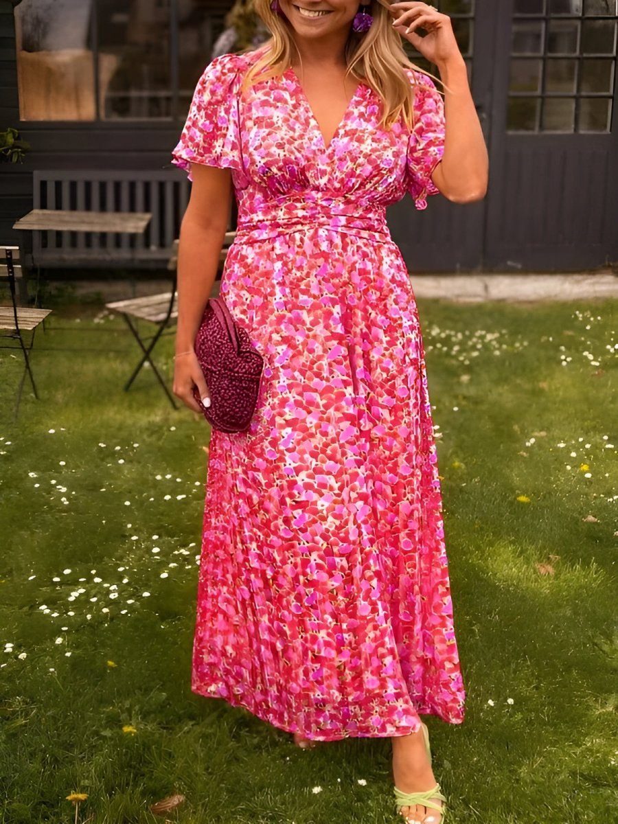 Women’s Summer Elegant Floral Dress | Maxi