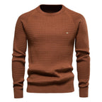 Men's Patterned Winter Sweater | Long Sleeves
