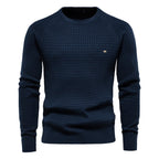 Men's Patterned Winter Sweater | Long Sleeves