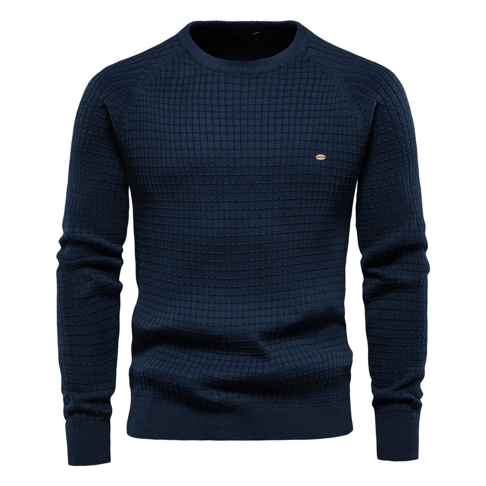 Men's Patterned Winter Sweater | Long Sleeves