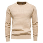 Men's Patterned Winter Sweater | Long Sleeves