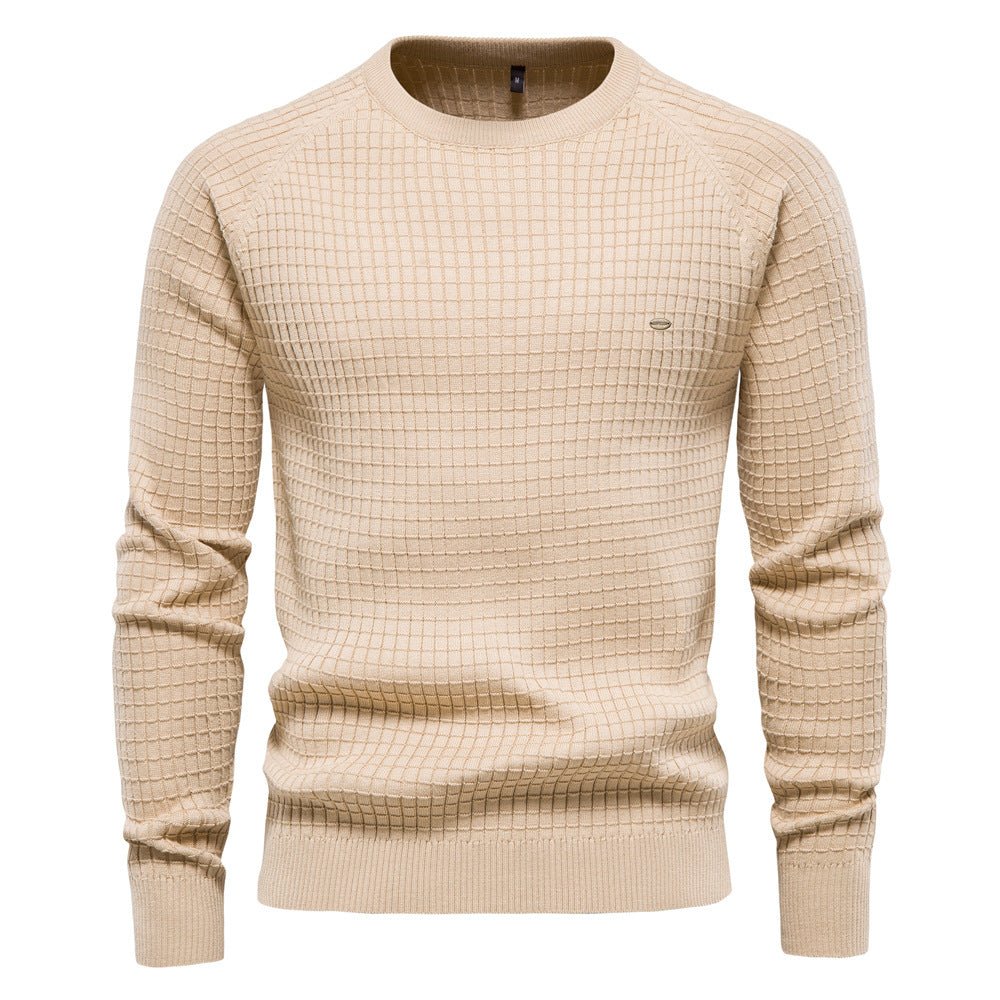 Men's Patterned Winter Sweater | Long Sleeves