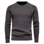 Men's Patterned Winter Sweater | Long Sleeves
