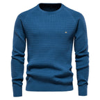 Men's Patterned Winter Sweater | Long Sleeves